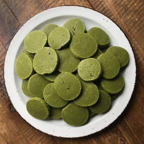 Matcha Butter Cookies