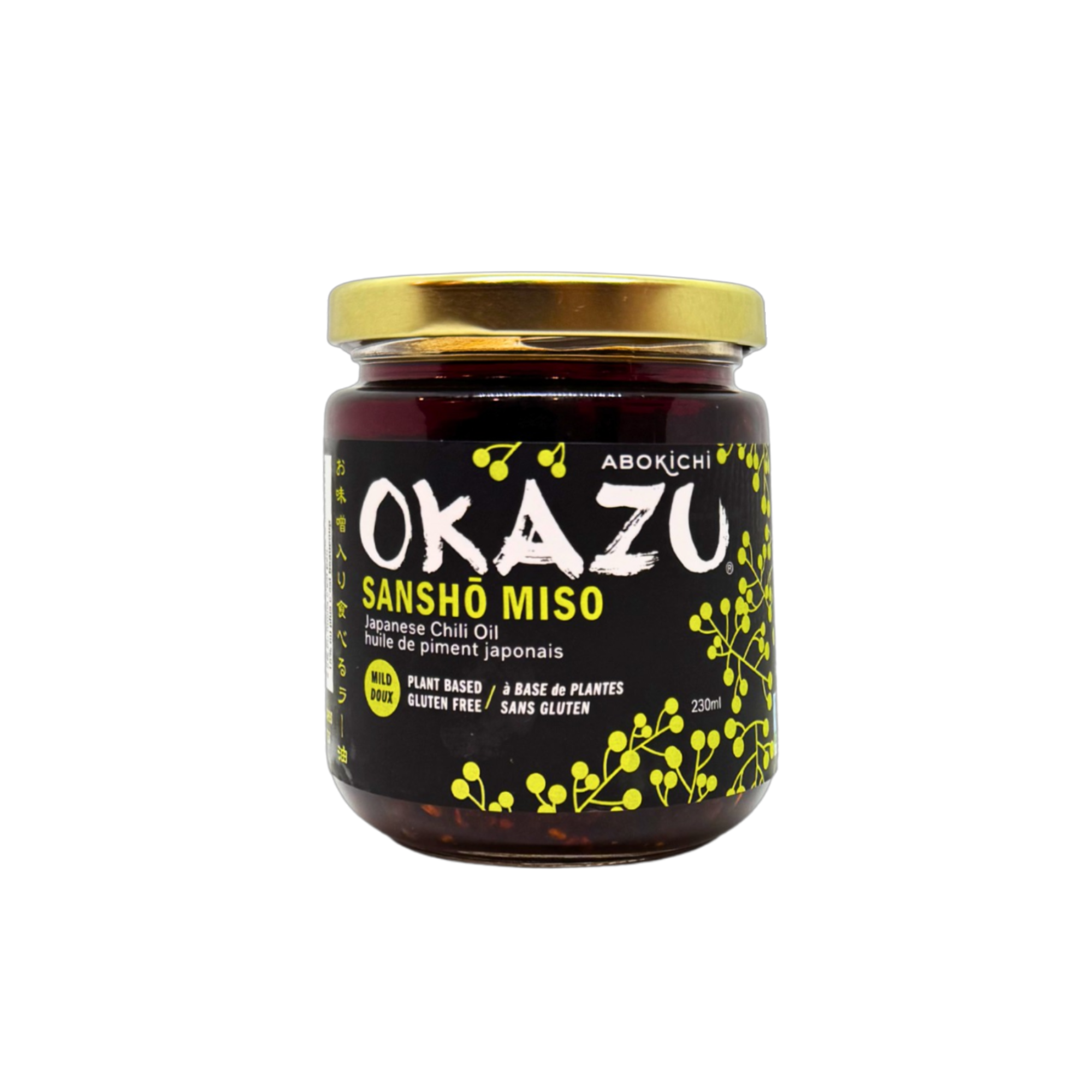 Abokichi OKAZU Sanshō Pepper Miso (230ml/8oz)
