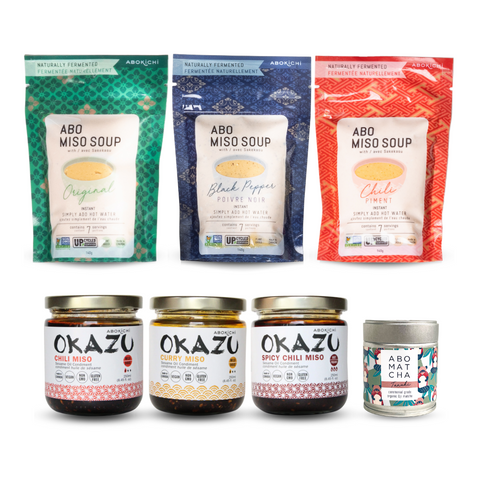 OKAZU + Soup + Matcha Set