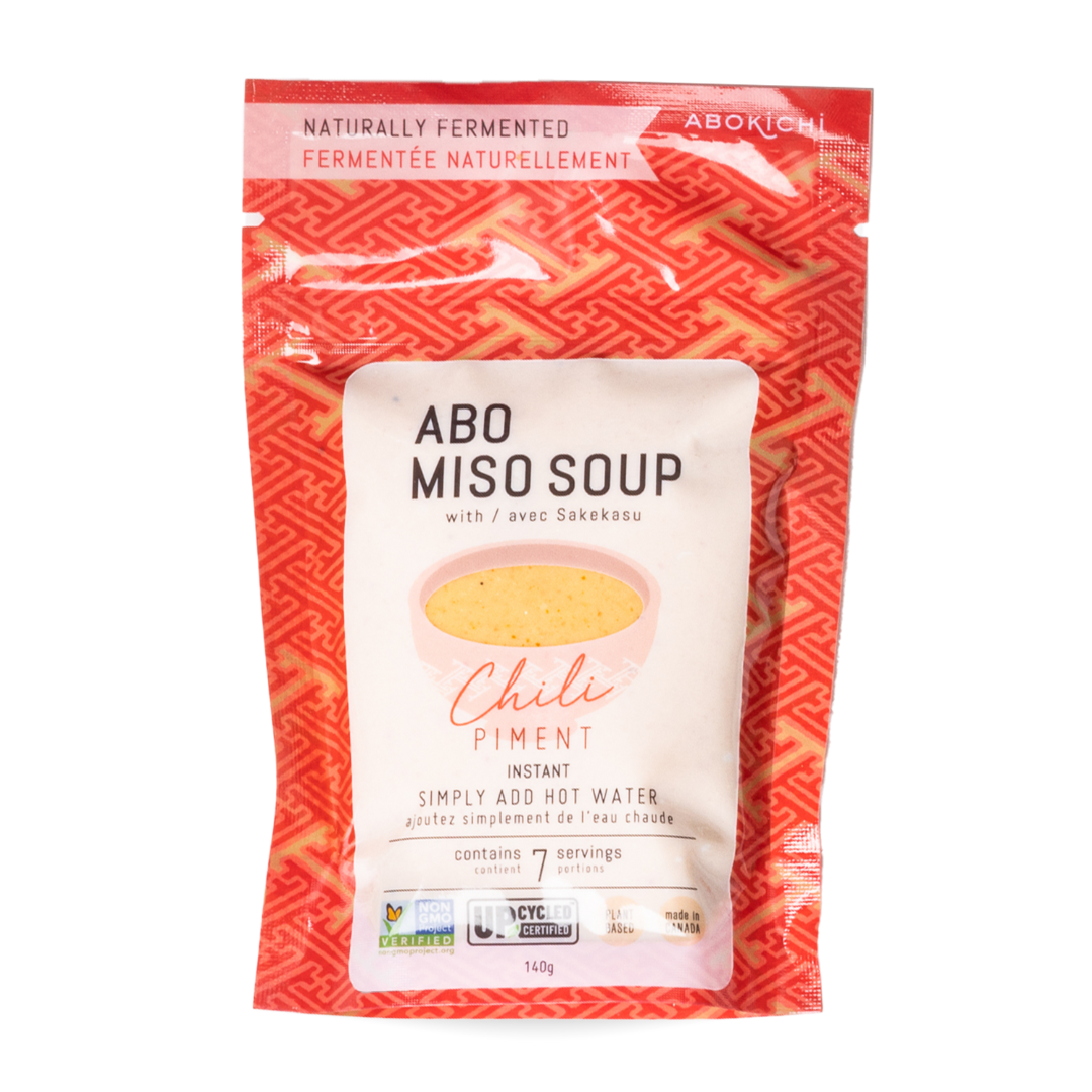 Spicy OKAZU and Chili ABO Miso Soup Set