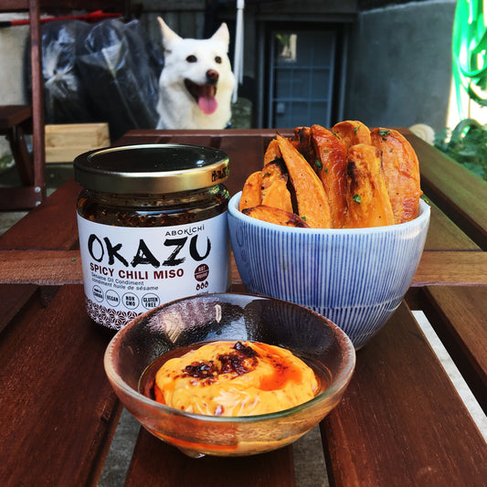 Sweet Potato Fries with OKAZU Mayo