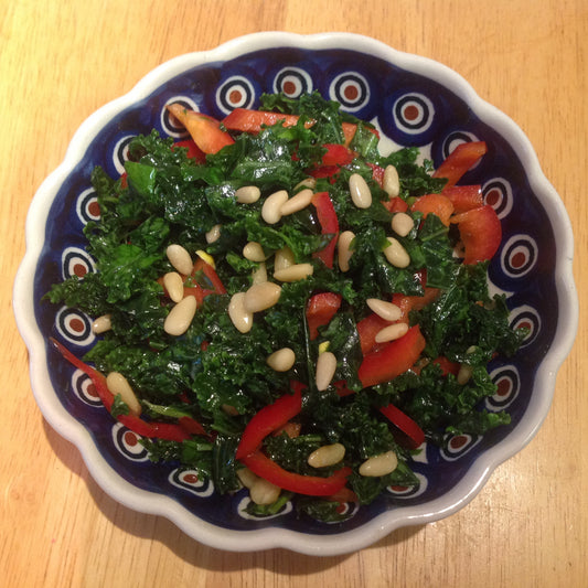 Recipe | Kale Asazuke Salad by Ichiko Okazaki