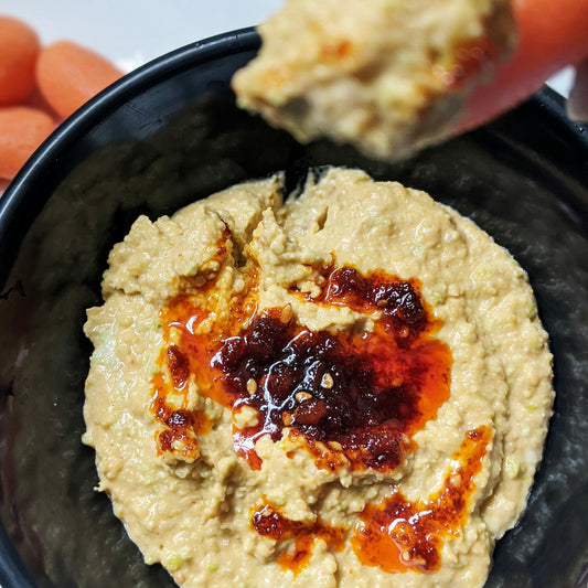 Easy OKAZU Edamame Hummus