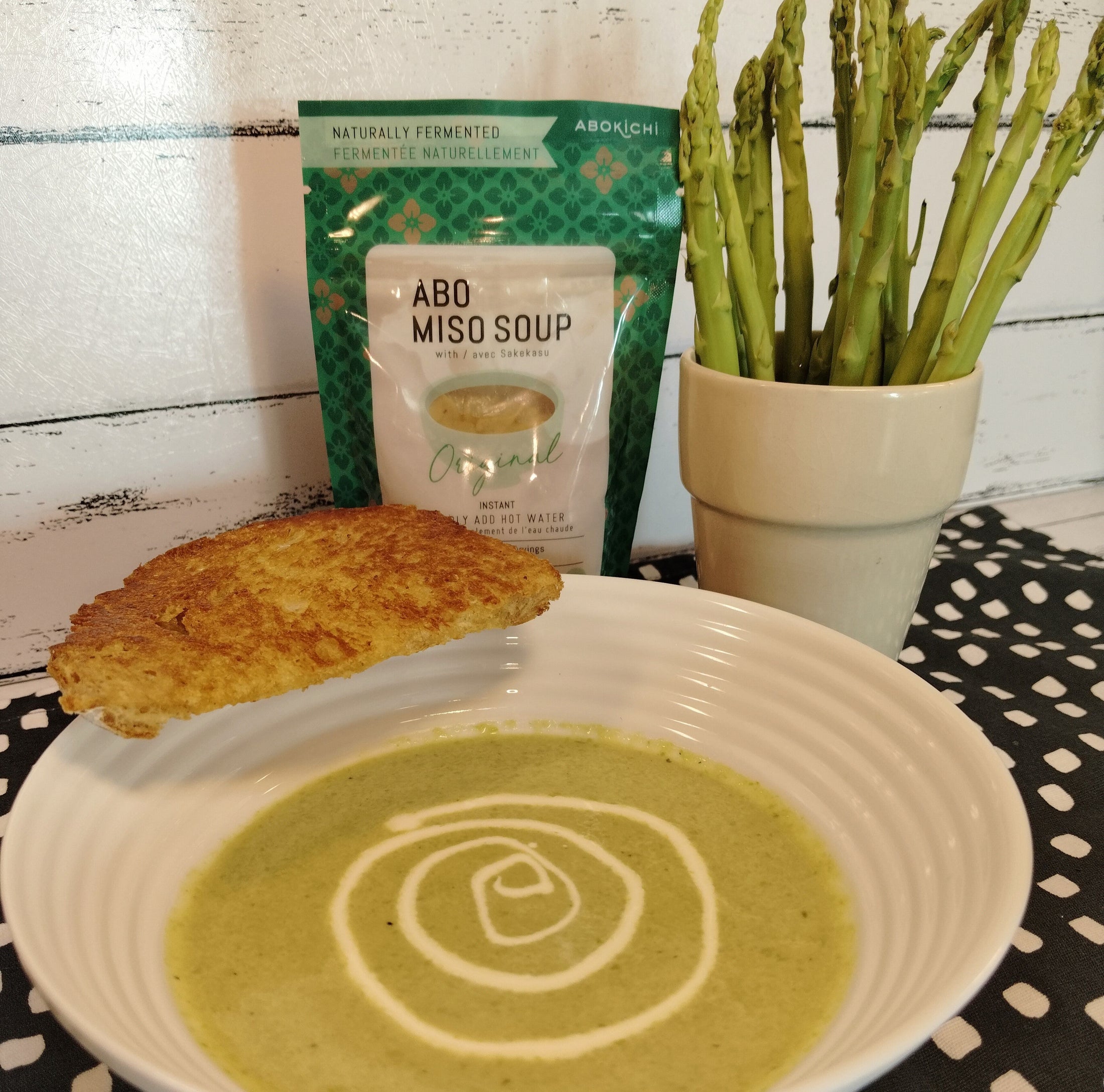 Easy Asparagus (Stalk) Soup Abokichi
