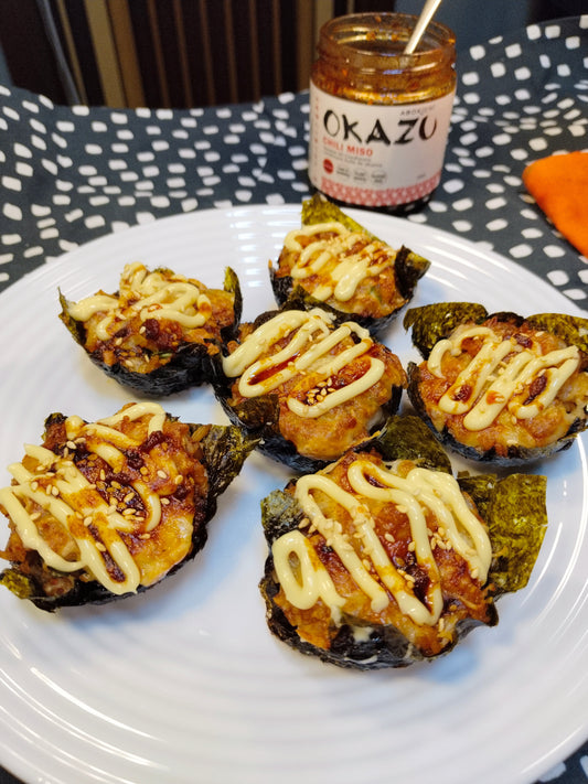 OKAZU Nori Kimchi Rice Cups