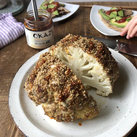 Easy Baked Cauliflower