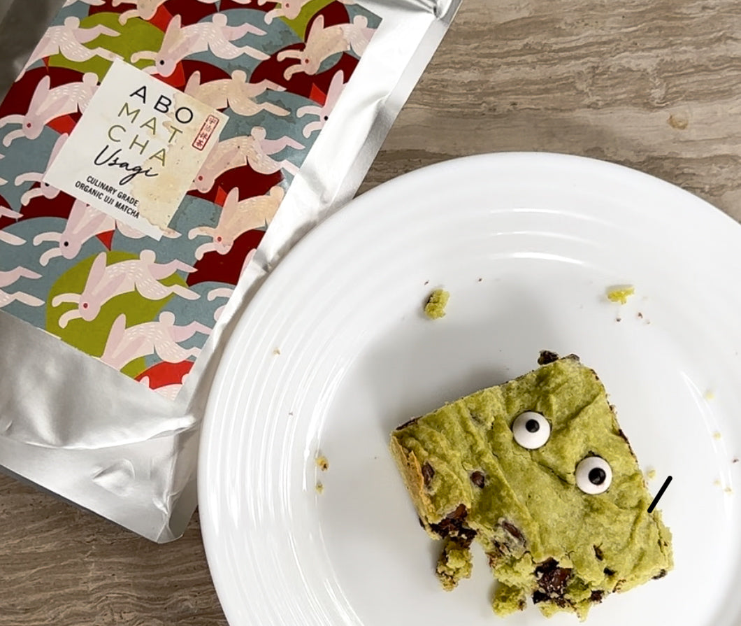 ABO Matcha Halloween Cookie Bar