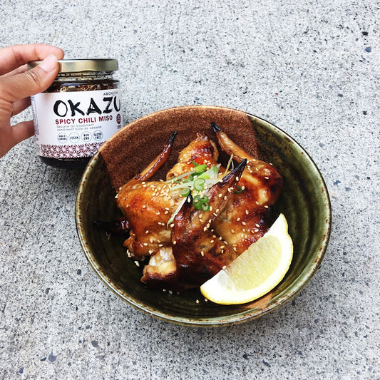 Sticky OKAZU Chicken Wings