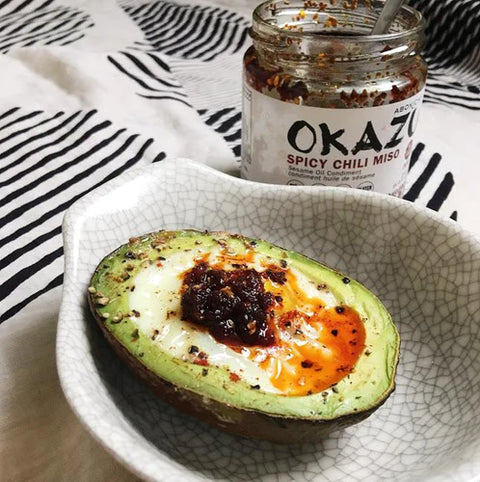 Baked Avocado with Egg