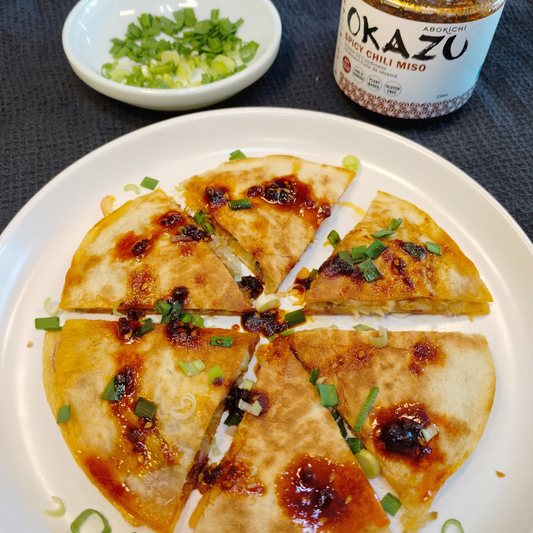 OKAZU Mushroom Quesadilla