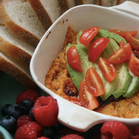 Spicy OKAZU Chili Miso Oil Hummus