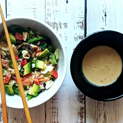 Easy Miso Ginger Tahini Dressing