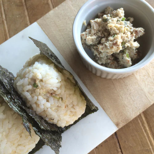 Onigiri Recipe: Vegan "Tuna mayo" Onigiri