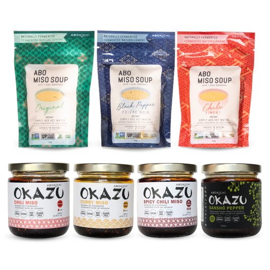 OKAZU and ABO Miso Soup Tasting set - 7SKU