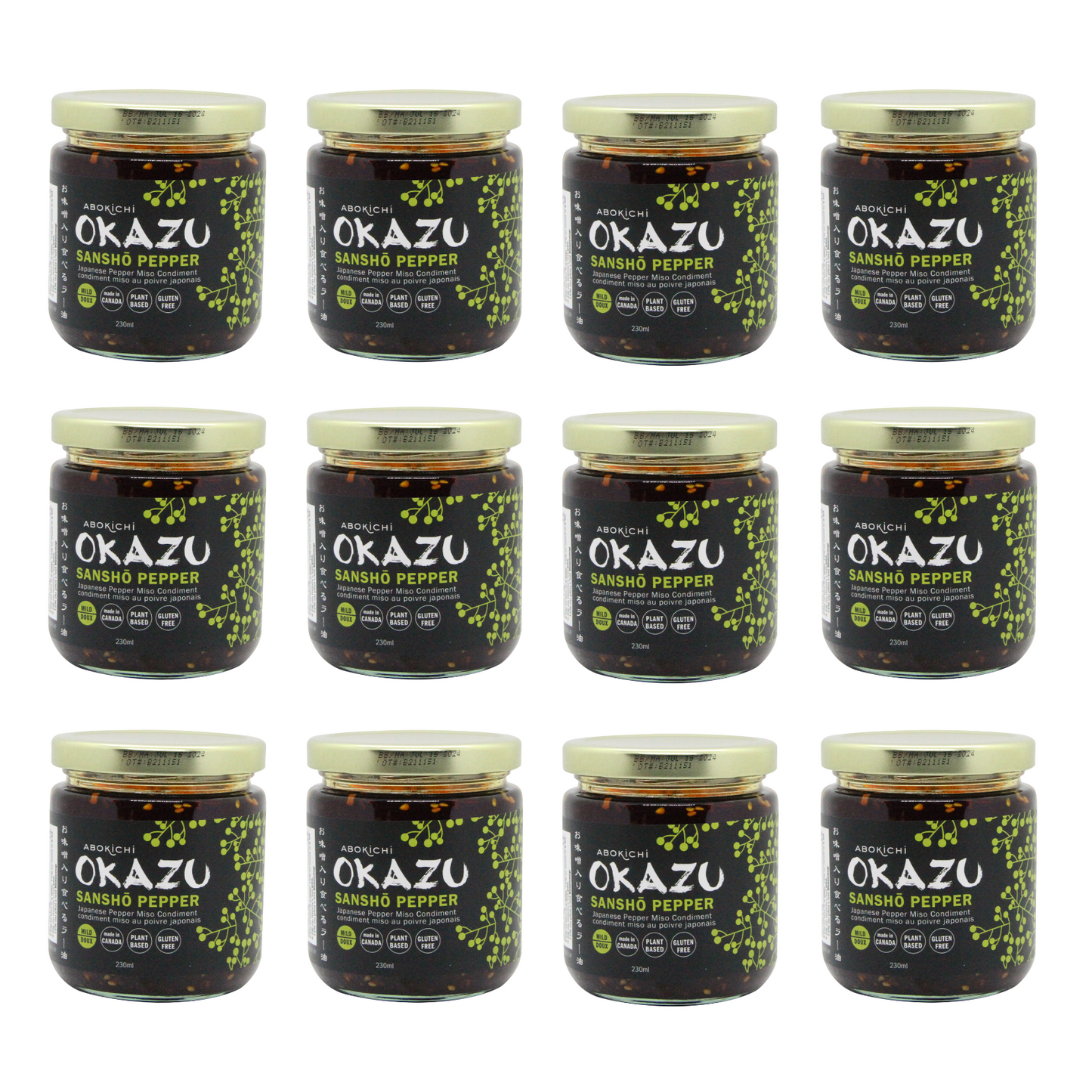 OKAZU Lovers Set 230ml/8oz (12 jars)