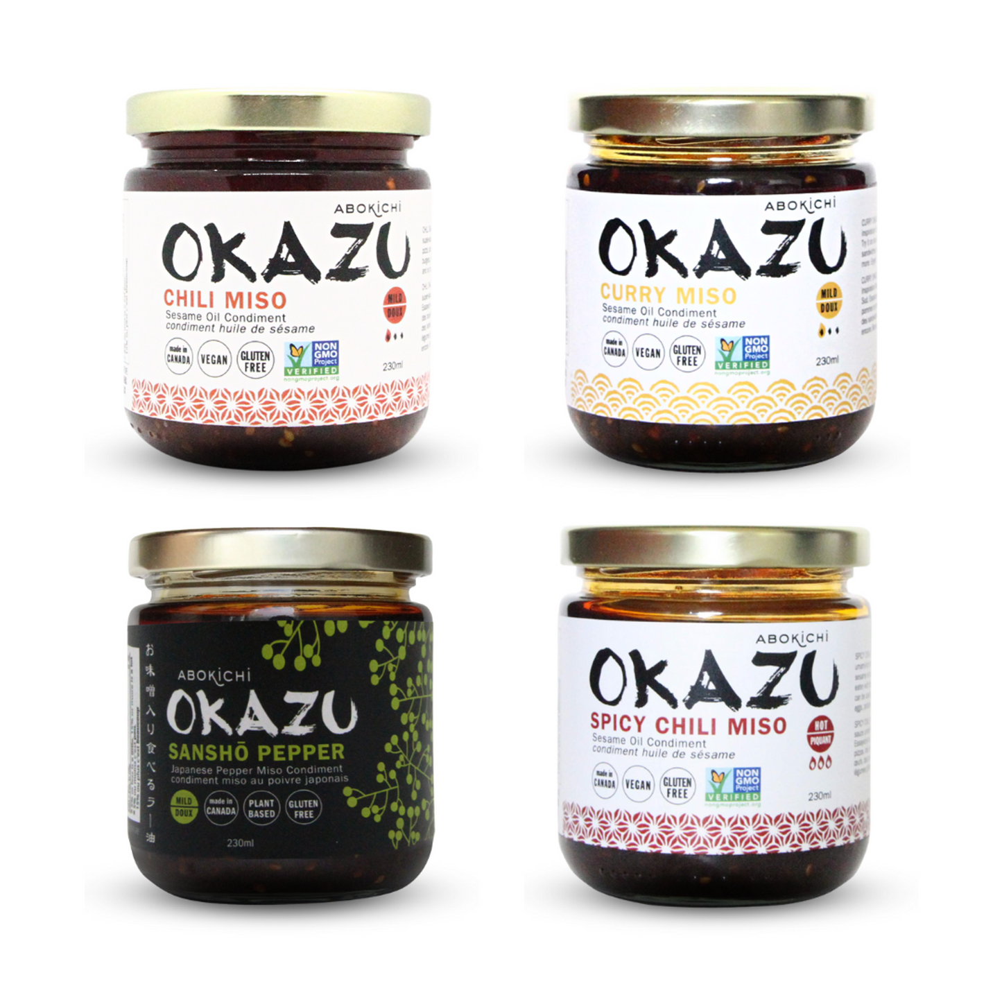 OKAZU tasting set 4SKU