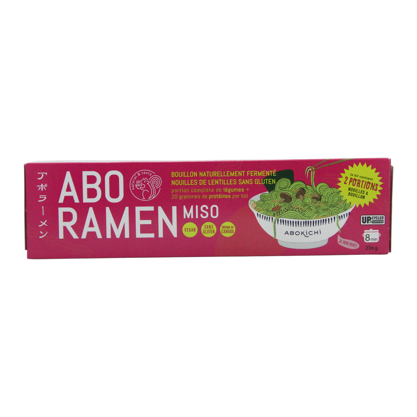 ABO Ramen (Gluten-free) - Classic Miso - 2 servings/unit