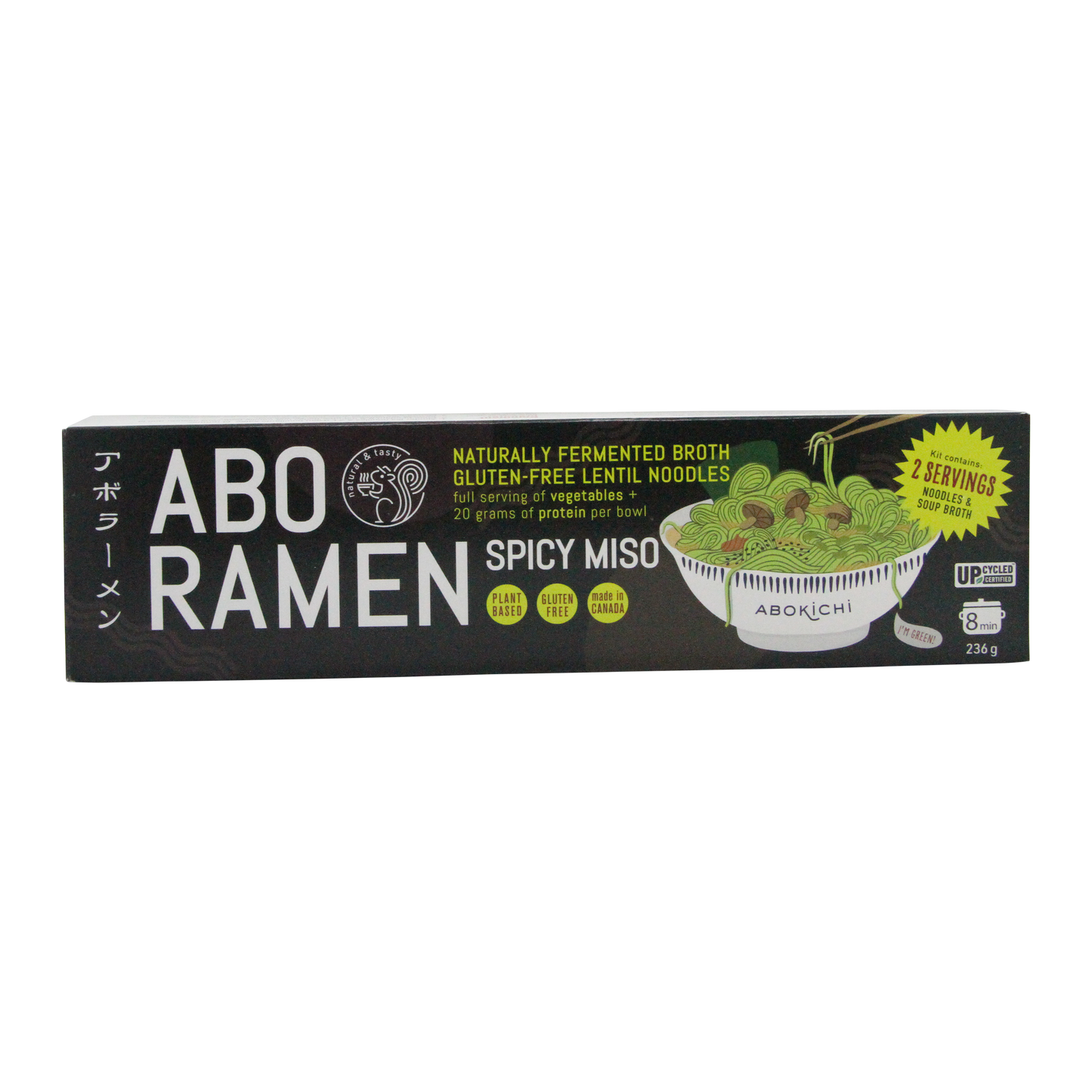 ABO Ramen (Gluten-free) - Spicy Miso - 2 servings/unit