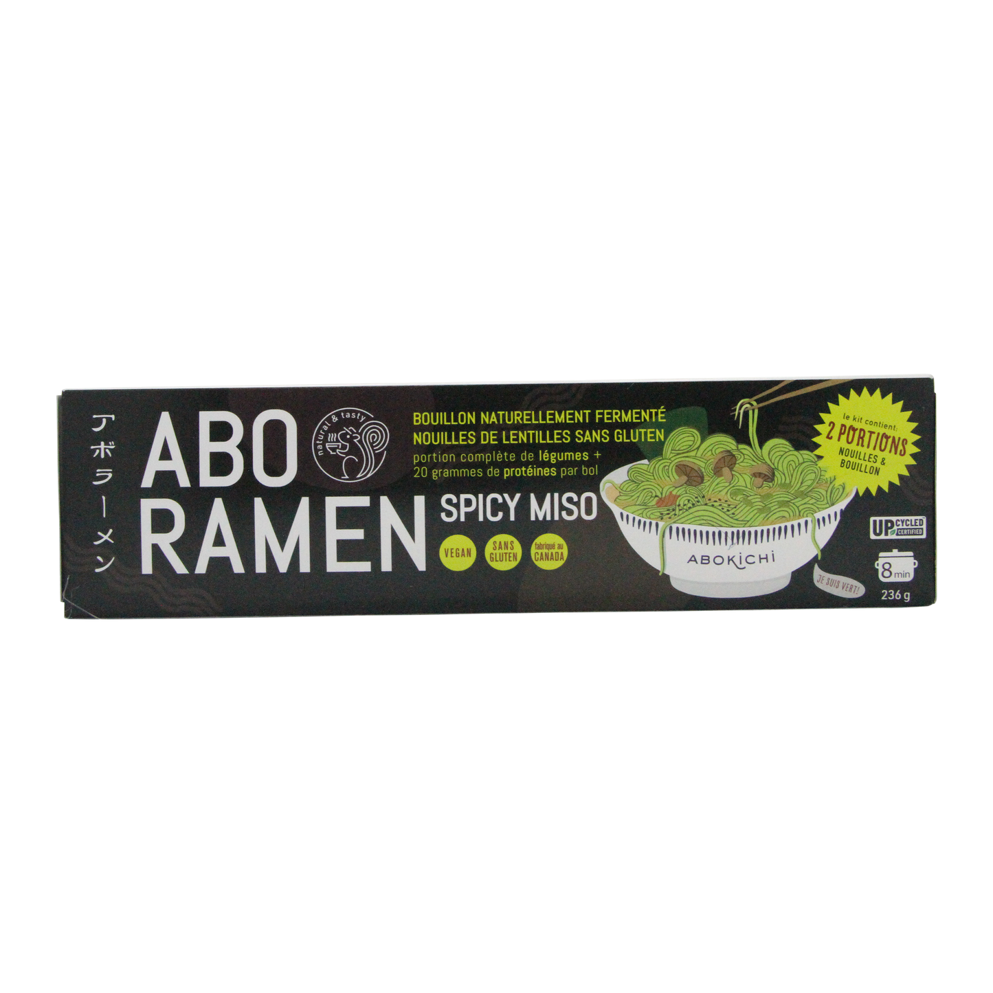ABO Ramen (Gluten-free) - Spicy Miso - 2 servings/unit
