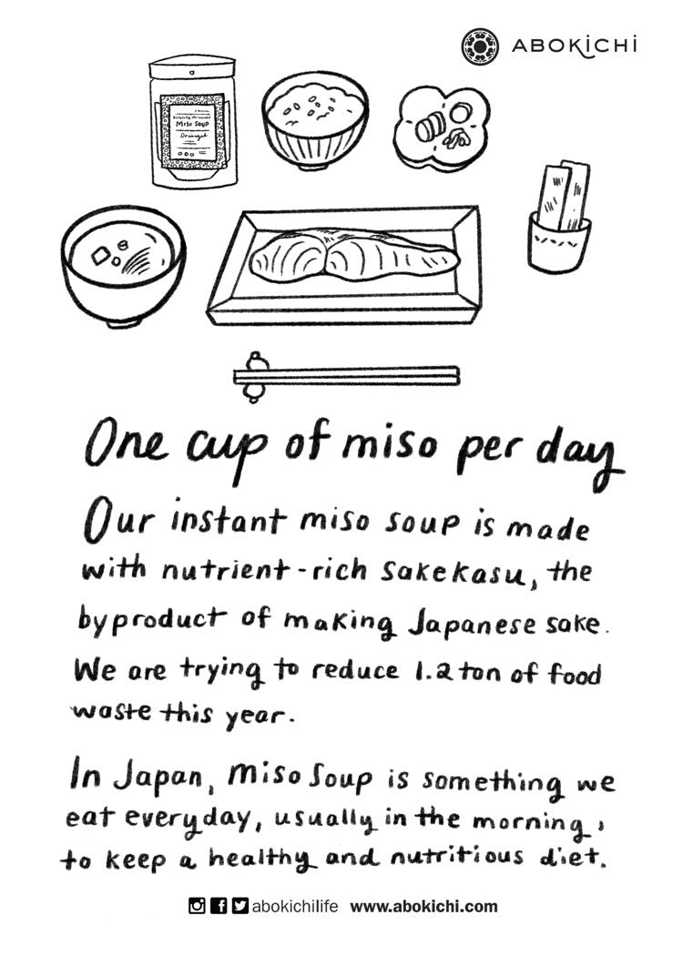 Instant miso soup Tasting set
