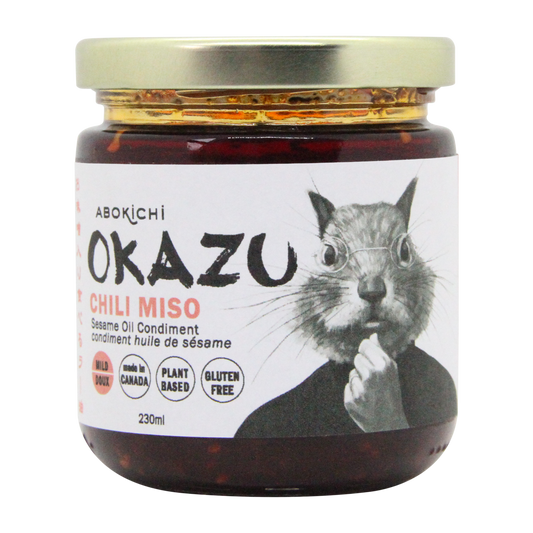 Tony Tylor OKAZU Chili miso - Japanese miso chili oil condiment (230ml/8oz)