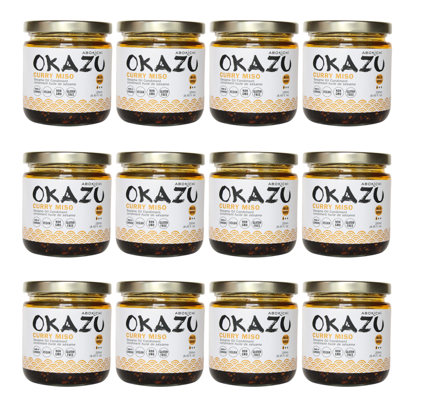 OKAZU Lovers Set 230ml/8oz (12 jars)