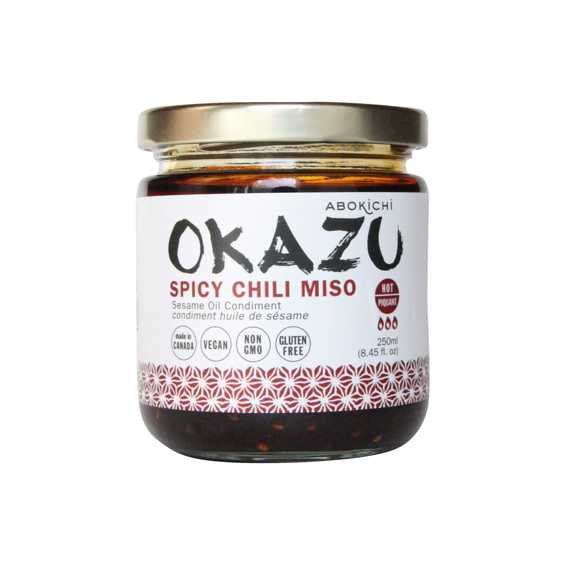 OKAZU - SPICY CHILI MISO - Japanese chili miso oil condiment