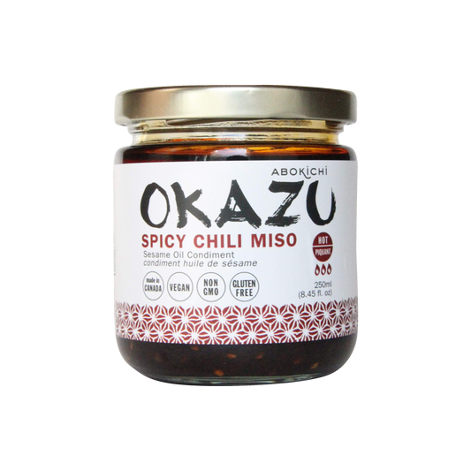 OKAZU - SPICY CHILI MISO - Japanese chili miso oil condiment